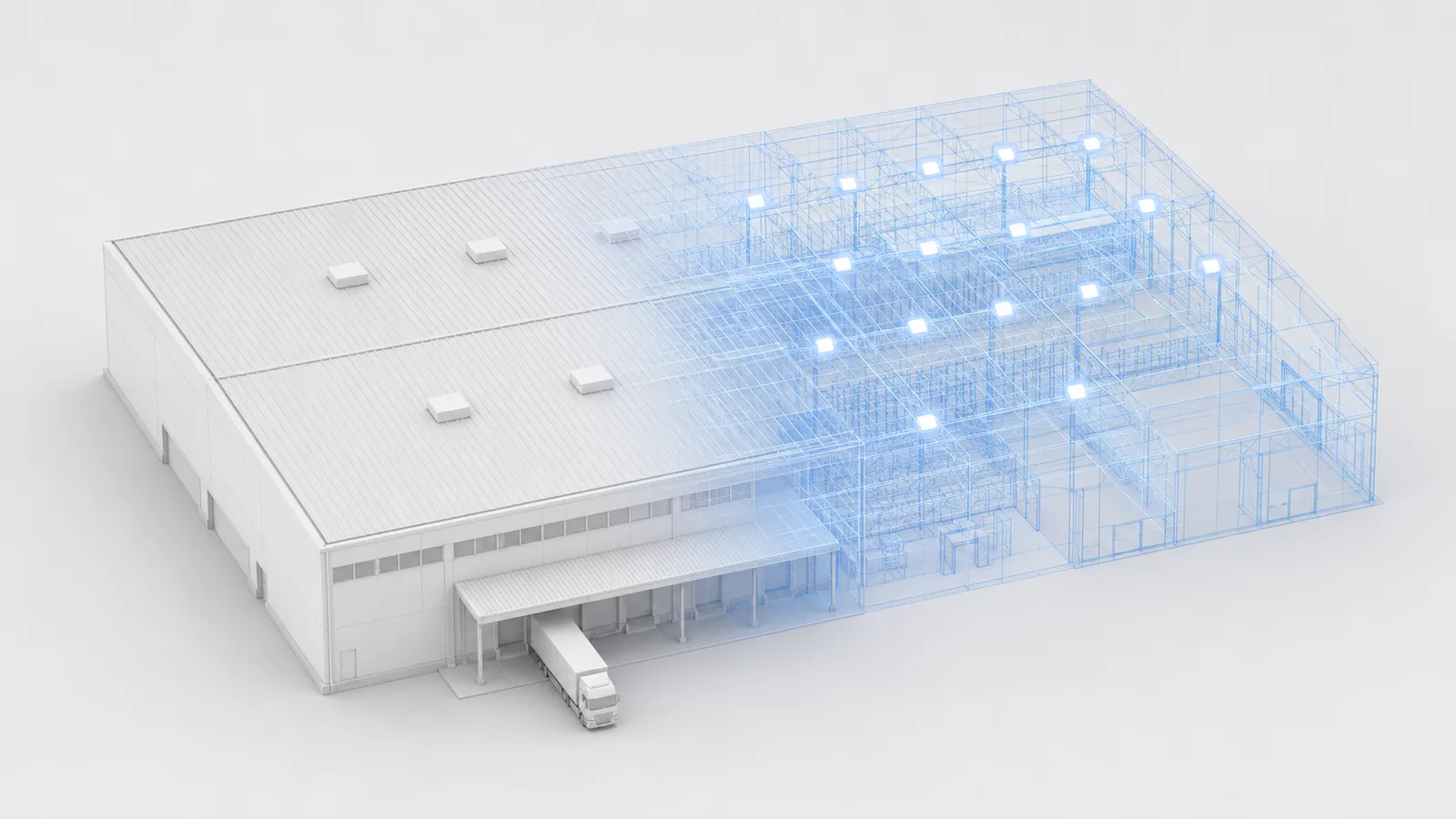 Digital twin of a factory network design